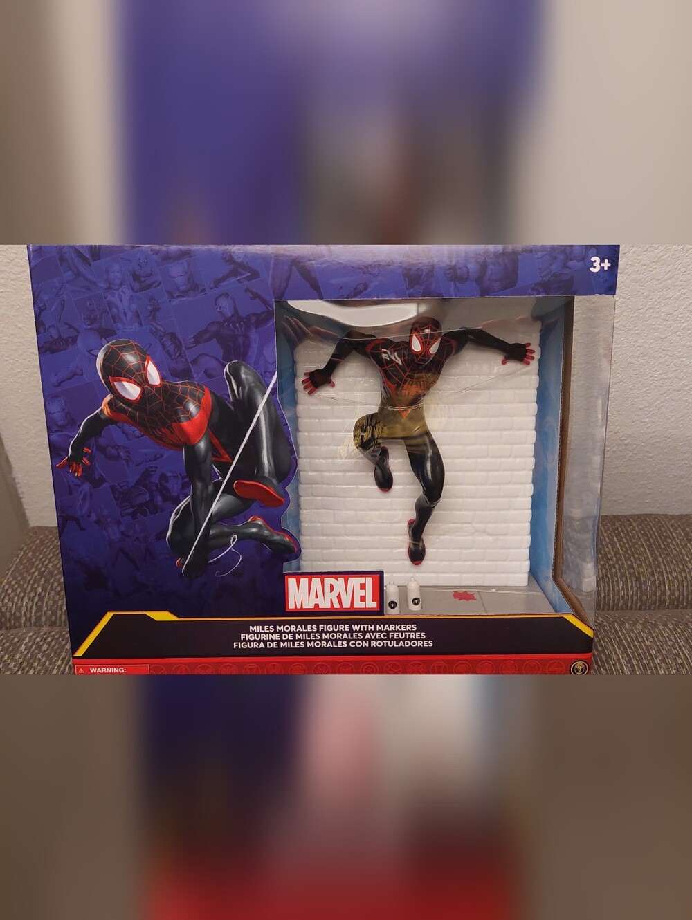 Marvel Logo Display Panel - Red, White & Black